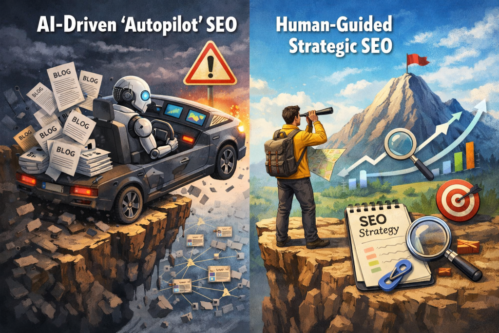 Why automated AI SEO is bad for your website rankings