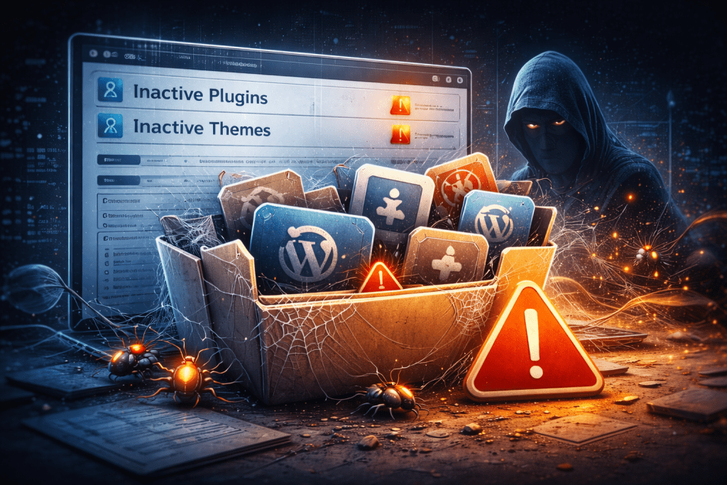 Remove inactive plugins and themes for best WordPress security