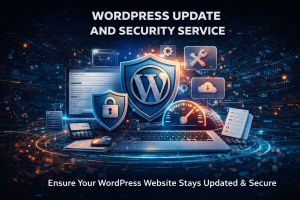 WordPress update and security service